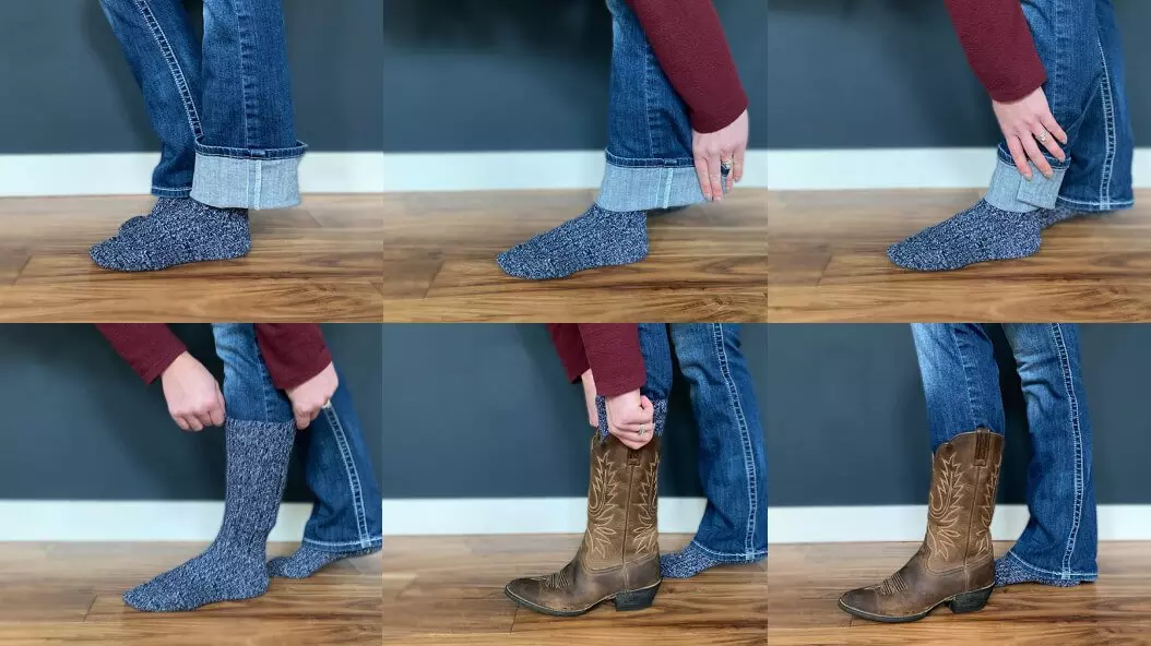 How to properly wear cowboy boots