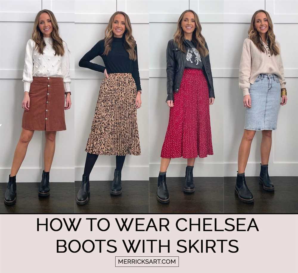 The Best Boots Styles for Skirts