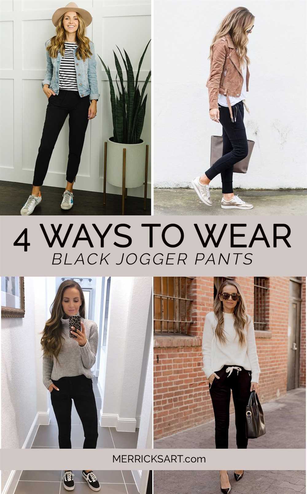 How to wear jogger pants