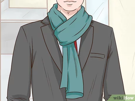 How to Tie a Scarf with Your Coat