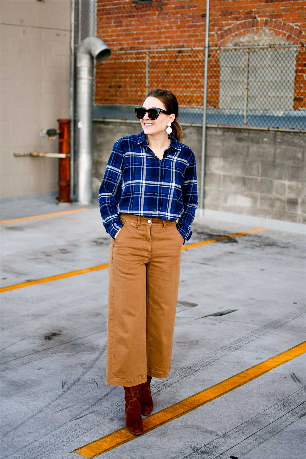 Pairing Wide Leg Pants with Cozy Sweaters