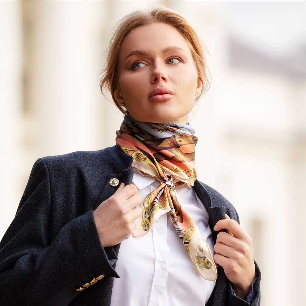 Silk scarf how to wear
